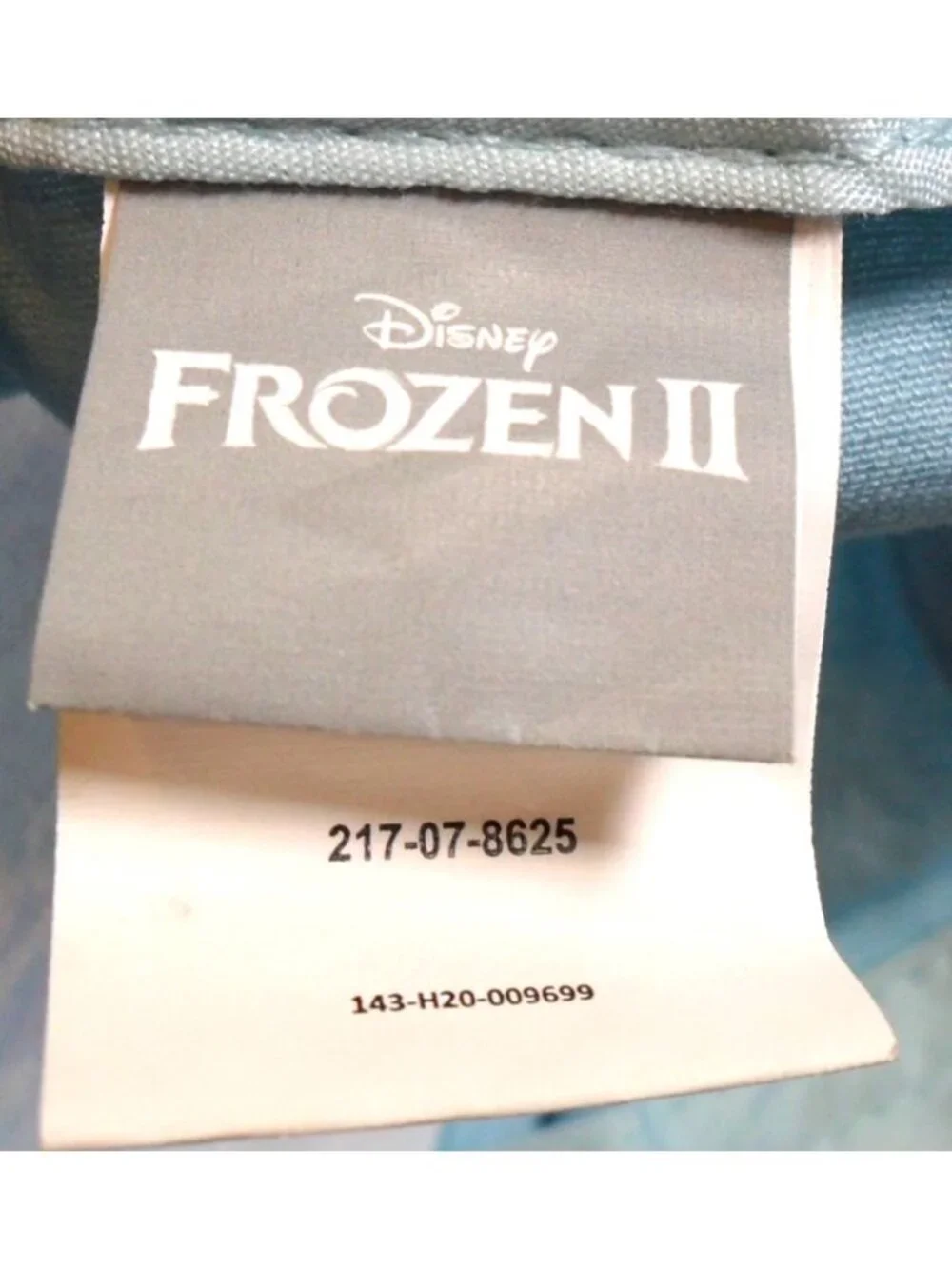Walt Disney Frozen Baseball Cap Silver Blue Metallic Hat Child‎ Youth One Size